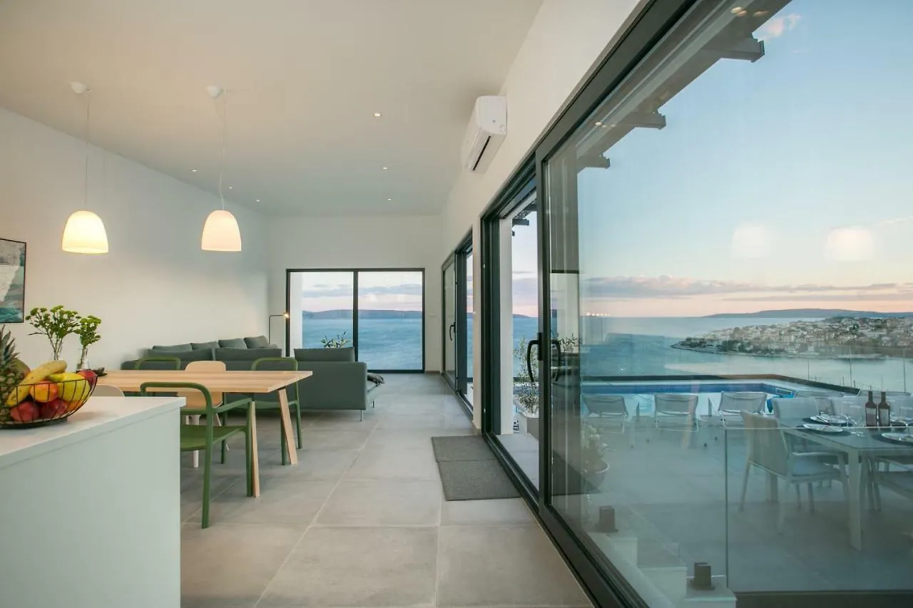 Holiday Home Olive Exclusive - 8 People, Heated Pool, Okrug Gornji, Sea View Trogir 0*,  Croatia