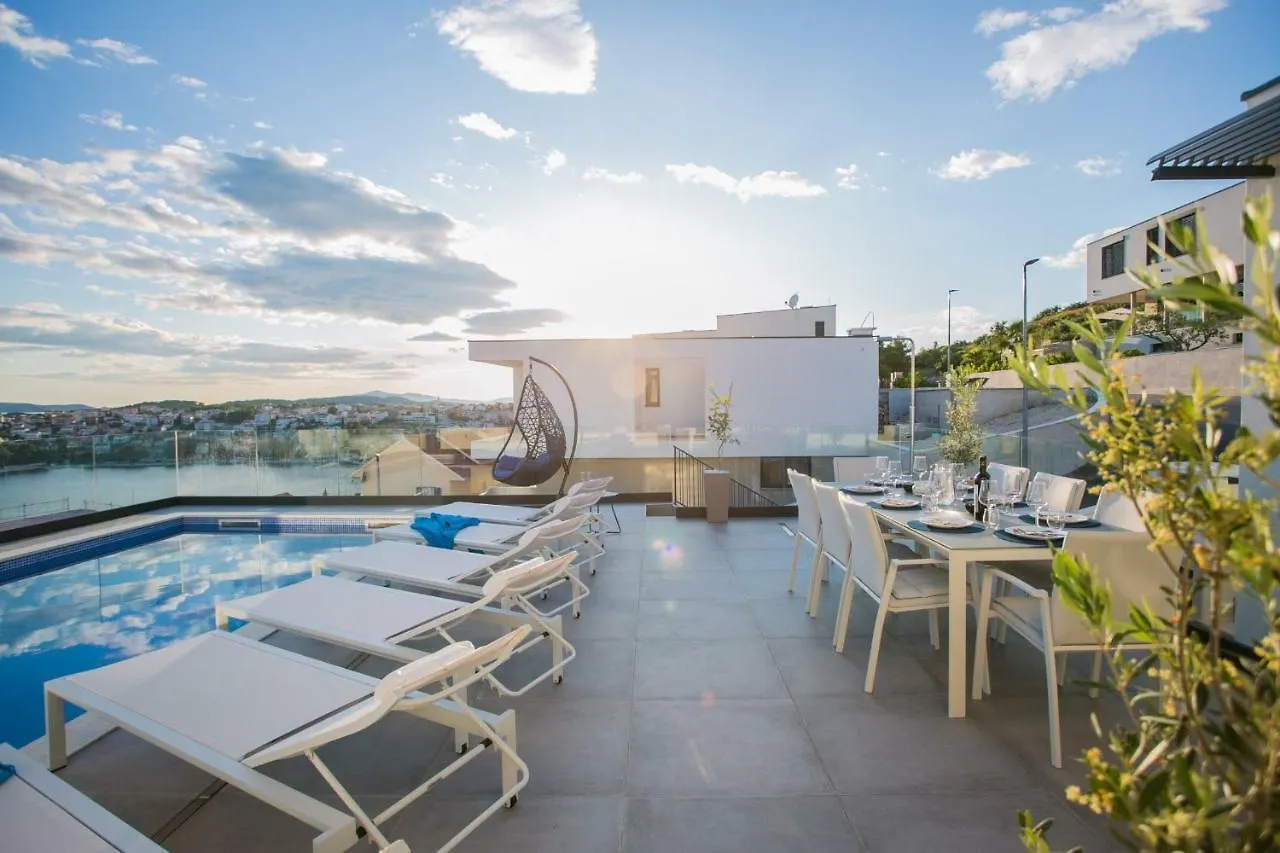 Holiday Home Olive Exclusive - 8 People, Heated Pool, Okrug Gornji, Sea View Trogir Croatia