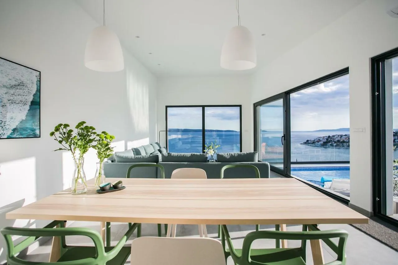 Vila Holiday Home Olive Exclusive - 8 People, Heated Pool, Okrug Gornji, Sea View Trogir Chorvatsko